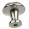 Gliderite Hardware 1-1/8 in. Transitional Round Snowflake Cabinet knob - 87420-SN 87420-SN-1 - alternate 3